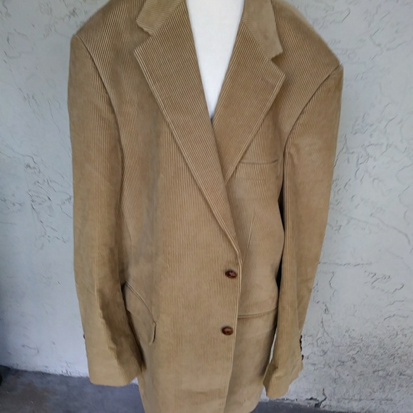 Lauren Ralph Lauren Brown 2 Button Sport Coat 48L - Picture 2 of 8